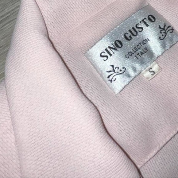 Baby Pink Sino Gusto Blazer Set - Picture 3 of 4